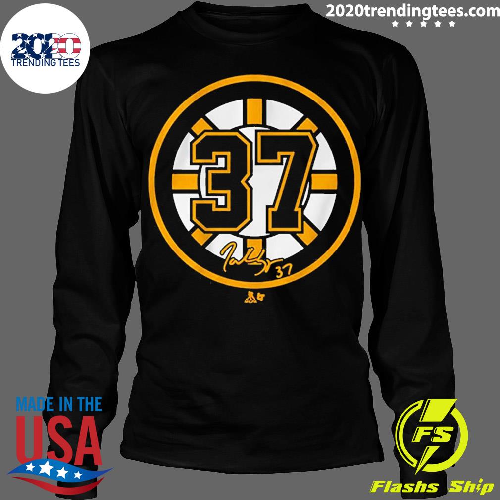 Official patrice Bergeron 37 Signature - Adult & Kids T-Shirts, Sweatshirts & Hoodies apparel design preview 4