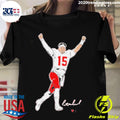 Official patrick Mahomes Superstar Pose - Adult & Kids T-Shirts, Sweatshirts & Hoodies apparel design preview 1