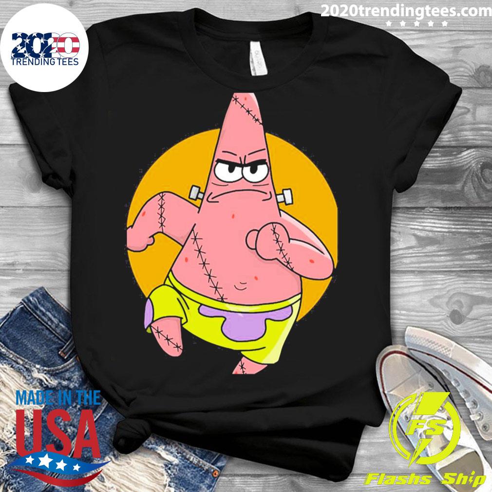 Official patrick Star Halloween - Adult & Kids T-Shirts, Sweatshirts & Hoodies apparel design preview 3