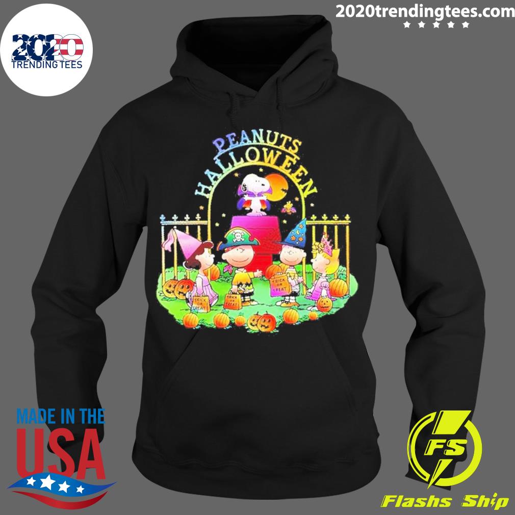 Official peanuts Characters Happy Halloween 2023 - Adult & Kids T-Shirts, Sweatshirts & Hoodies apparel design preview 2
