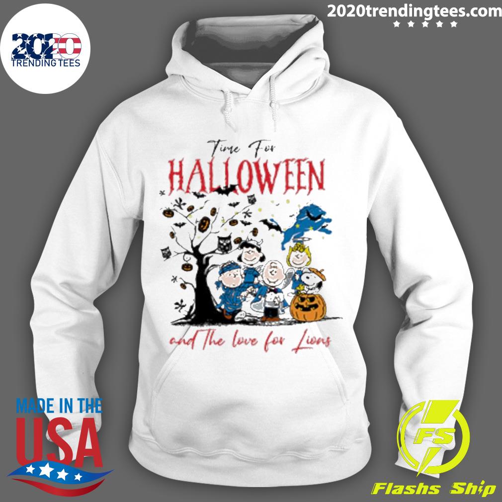 Official peanuts Characters Time For Halloween And - Adult & Kids T-Shirts, Sweatshirts & Hoodies apparel design preview 2