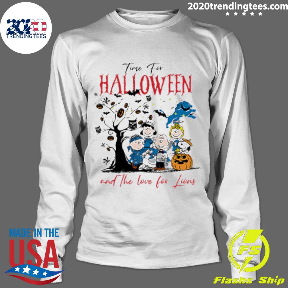 Official peanuts Characters Time For Halloween And - Adult & Kids T-Shirts, Sweatshirts & Hoodies apparel design preview 4