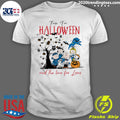 Official peanuts Characters Time For Halloween And - Adult & Kids T-Shirts, Sweatshirts & Hoodies apparel design preview 1