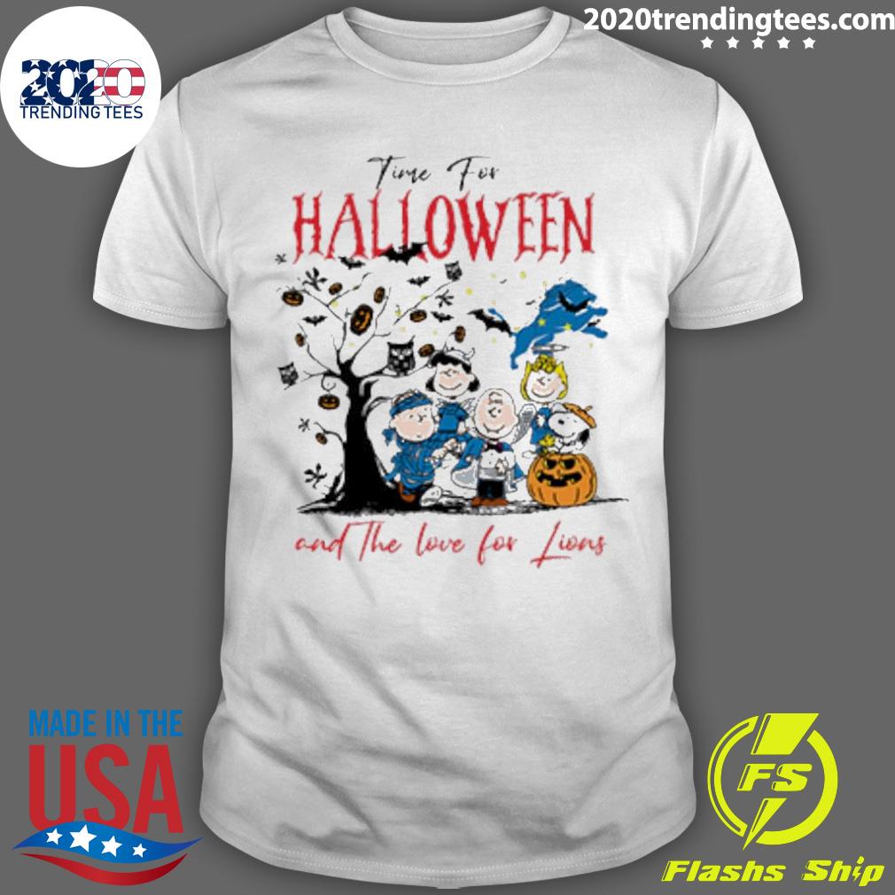 Official peanuts Characters Time For Halloween And - Adult & Kids T-Shirts, Sweatshirts & Hoodies apparel design preview 1