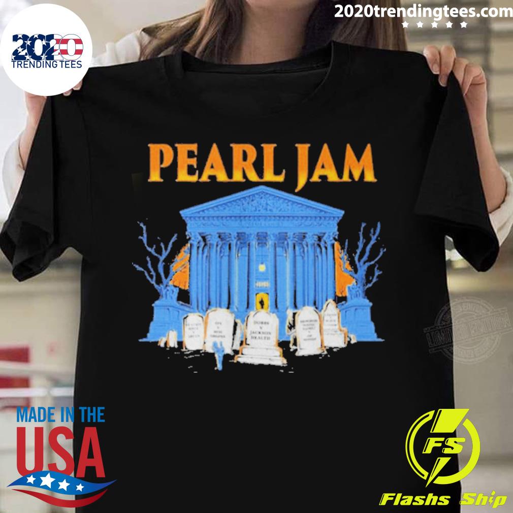 Official Pearl Jam Halloween 2022 - Adult & Kids T-Shirts, Sweatshirts & Hoodies apparel design preview 1