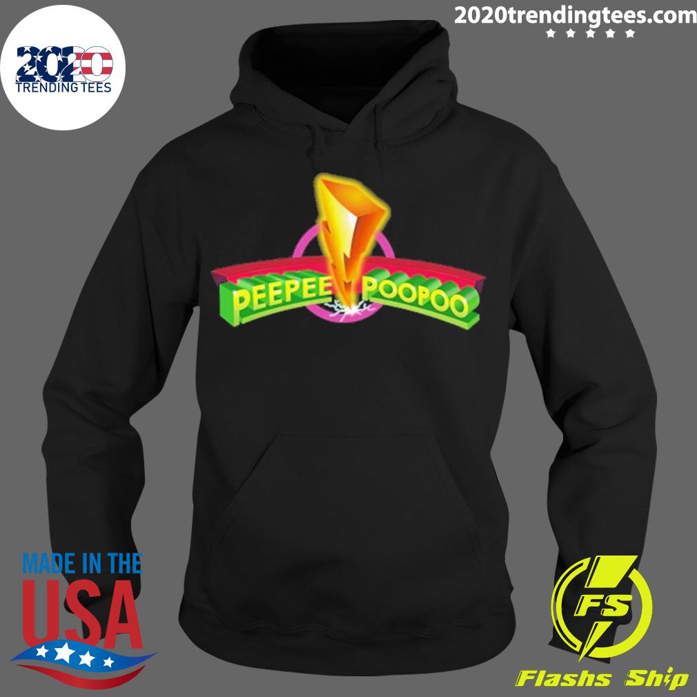 Official peepee Poopoo Rangers - Adult & Kids T-Shirts, Sweatshirts & Hoodies apparel design preview 2