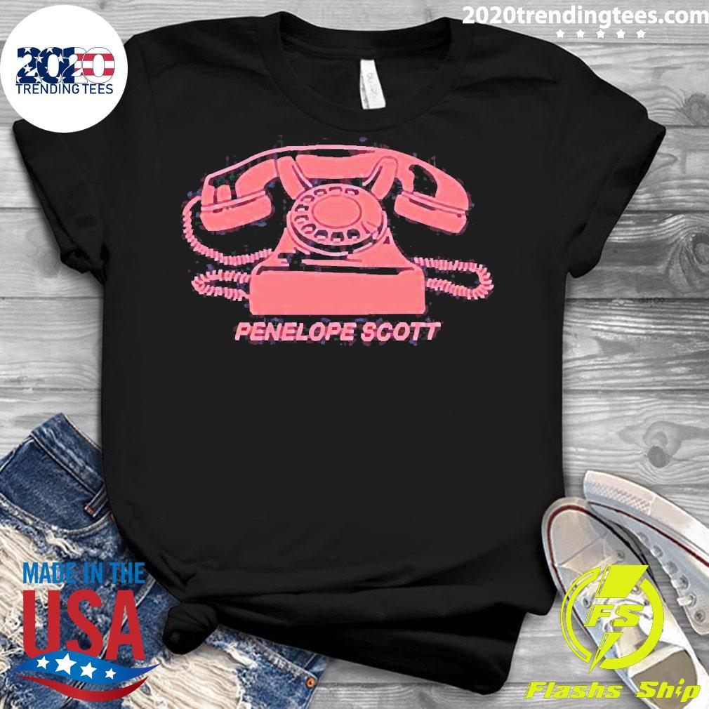 Official Penelope Scott Rotary Phone - Adult & Kids T-Shirts, Sweatshirts & Hoodies apparel design preview 3