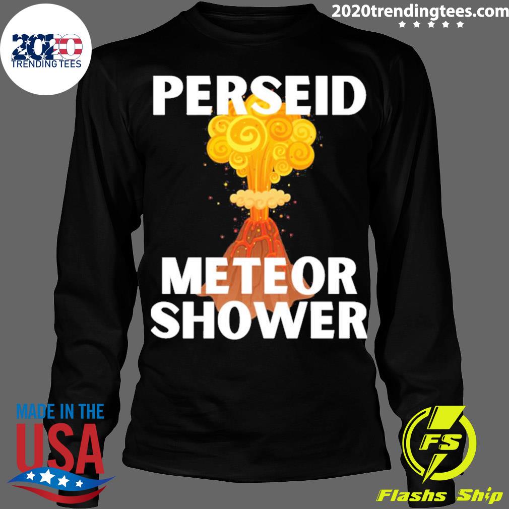 Official perseid Meteor Shower Volcano Art - Adult & Kids T-Shirts, Sweatshirts & Hoodies apparel design preview 4