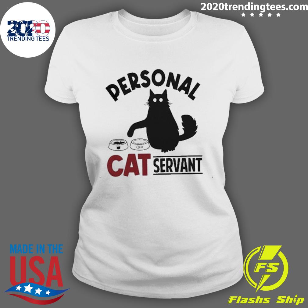 Official personal Cat Servant - Adult & Kids T-Shirts, Sweatshirts & Hoodies apparel design preview 3