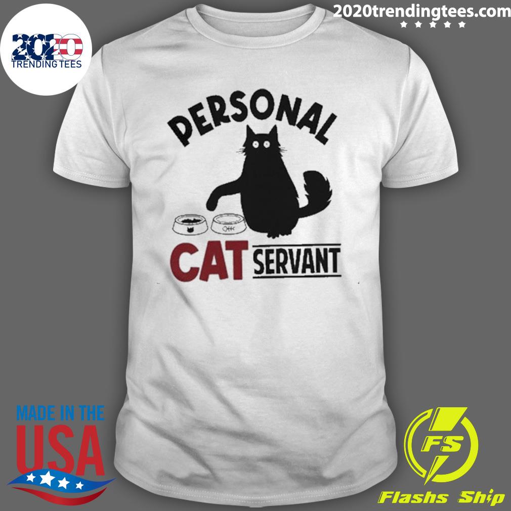 Official personal Cat Servant - Adult & Kids T-Shirts, Sweatshirts & Hoodies apparel design preview 1