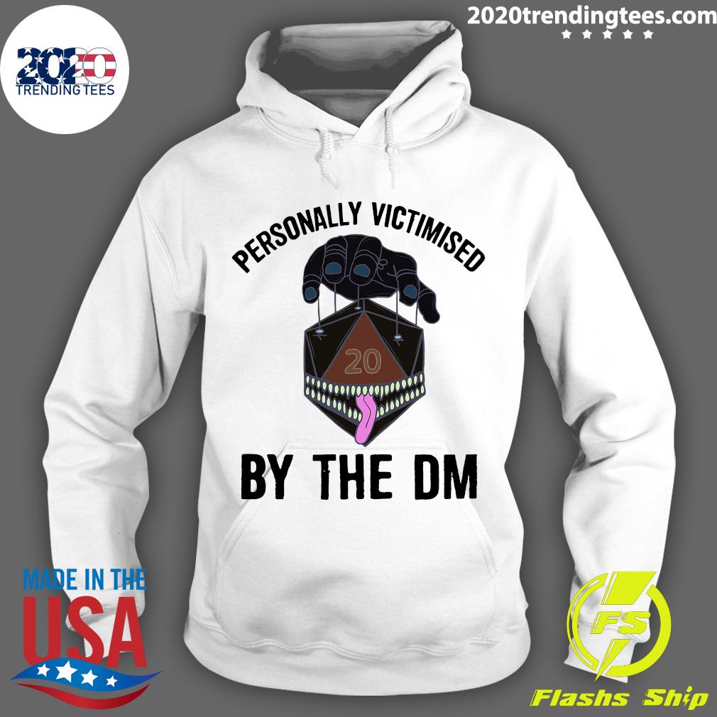 Official Personally Victimised By The DM - Adult & Kids T-Shirts, Sweatshirts & Hoodies apparel design preview 2