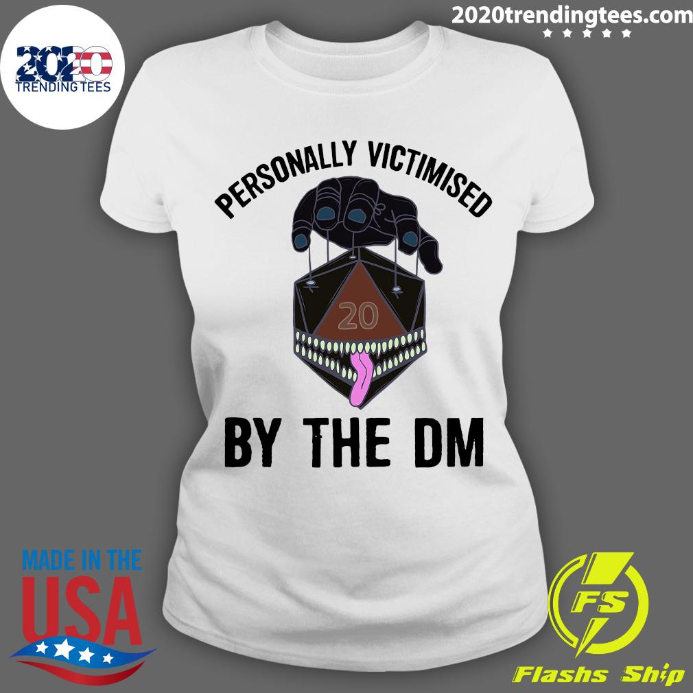 Official Personally Victimised By The DM - Adult & Kids T-Shirts, Sweatshirts & Hoodies apparel design preview 3