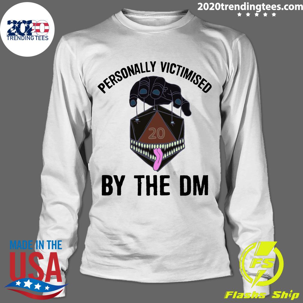 Official Personally Victimised By The DM - Adult & Kids T-Shirts, Sweatshirts & Hoodies apparel design preview 4