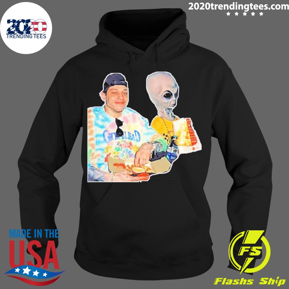 Official pete Davidson Alien - Adult & Kids T-Shirts, Sweatshirts & Hoodies apparel design preview 2