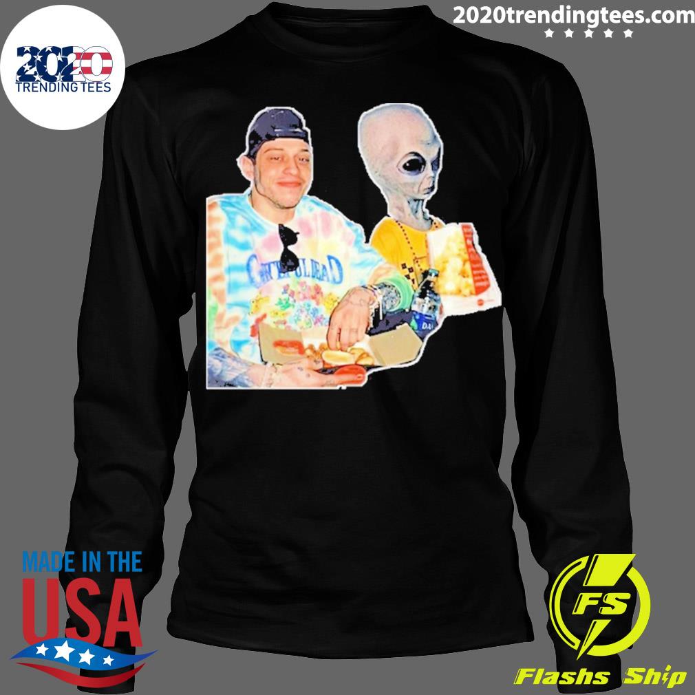 Official pete Davidson Alien - Adult & Kids T-Shirts, Sweatshirts & Hoodies apparel design preview 4