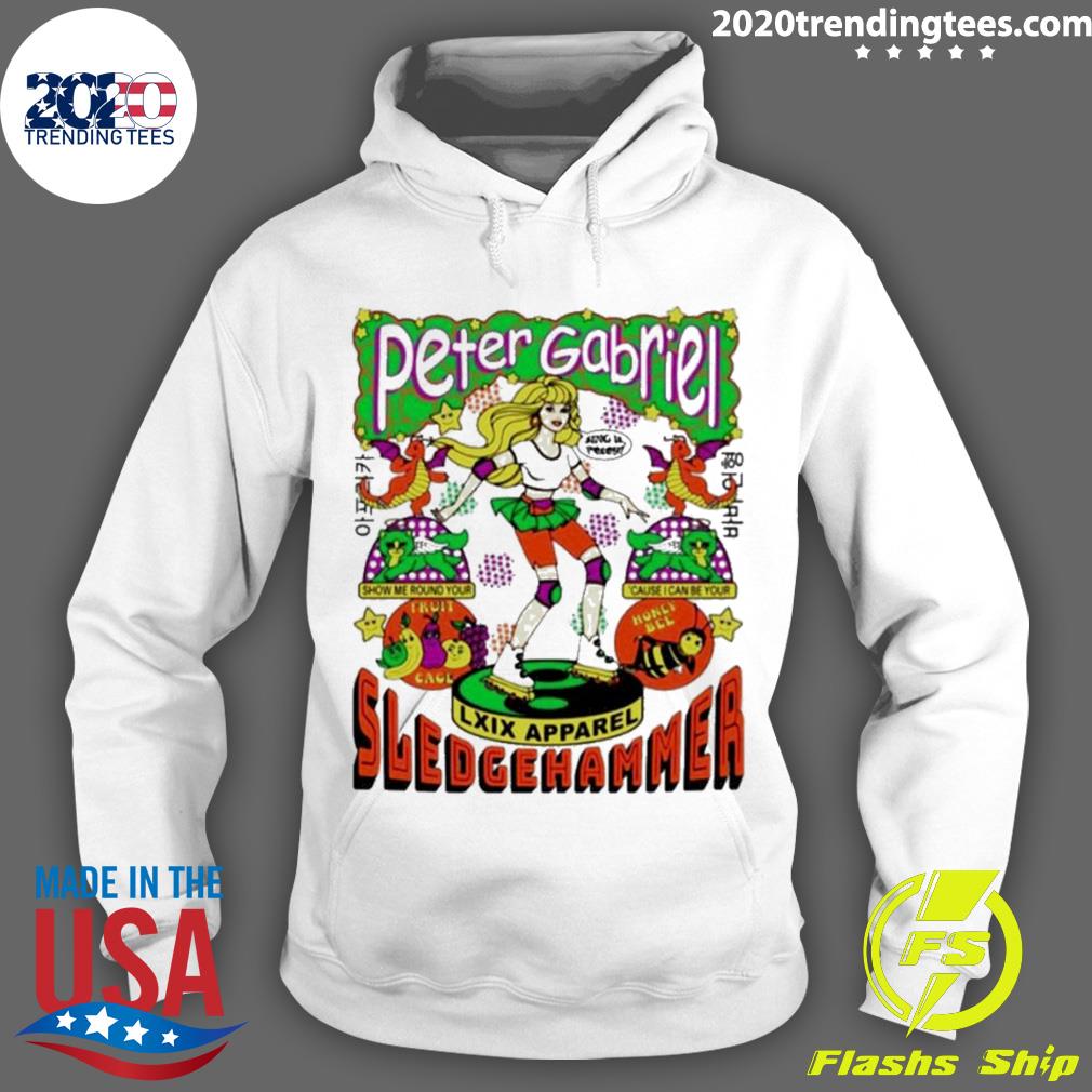 Official peter Gabriel Sledgehammer - Adult & Kids T-Shirts, Sweatshirts & Hoodies apparel design preview 2