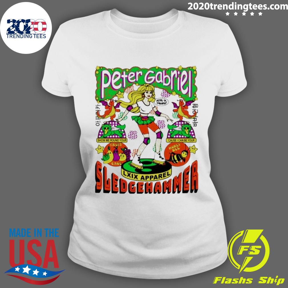 Official peter Gabriel Sledgehammer - Adult & Kids T-Shirts, Sweatshirts & Hoodies apparel design preview 3