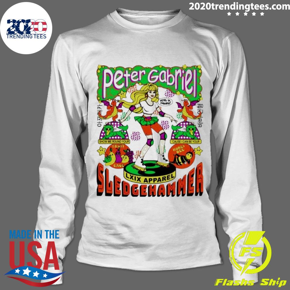 Official peter Gabriel Sledgehammer - Adult & Kids T-Shirts, Sweatshirts & Hoodies apparel design preview 4