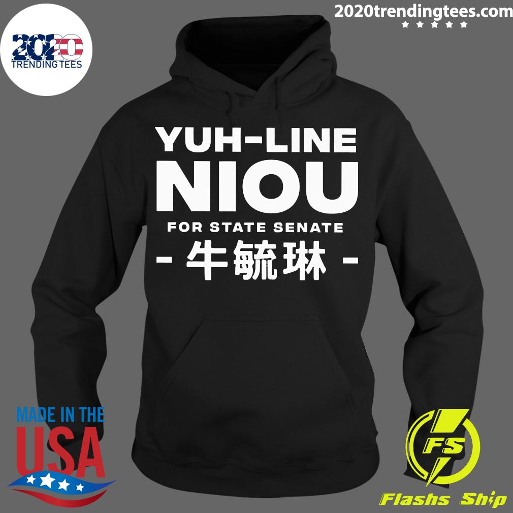 Official Petition For Yuh-Line Niou Senate - Adult & Kids T-Shirts, Sweatshirts & Hoodies apparel design preview 2