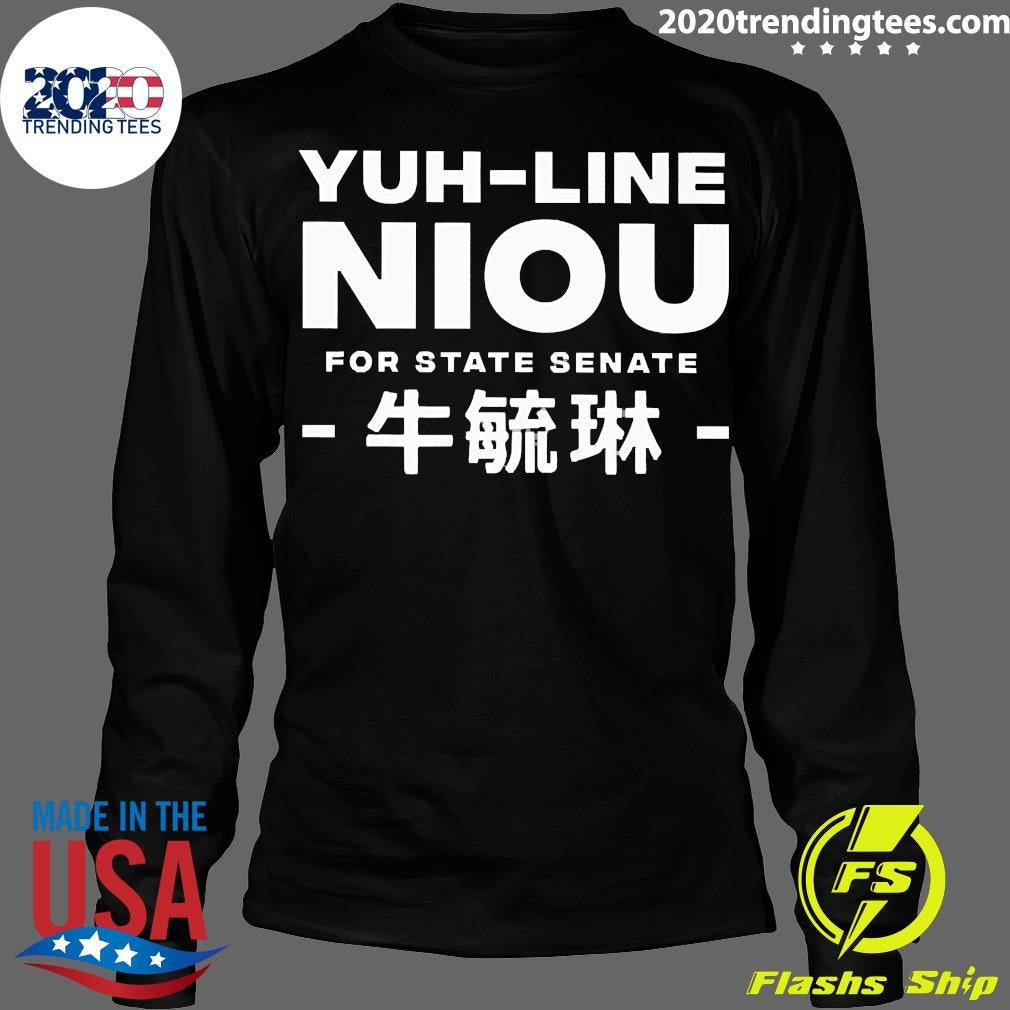 Official Petition For Yuh-Line Niou Senate - Adult & Kids T-Shirts, Sweatshirts & Hoodies apparel design preview 4