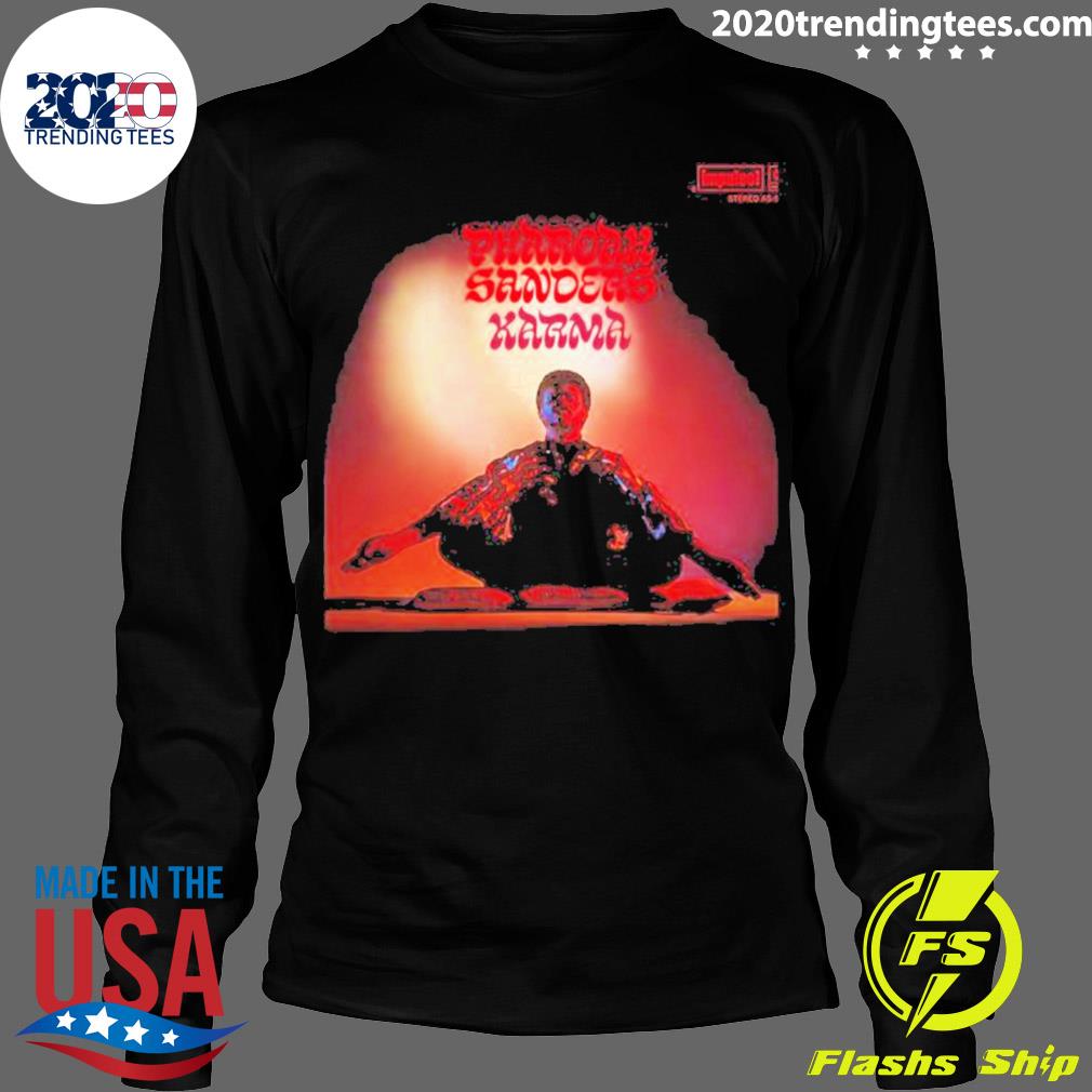 Official pharoah Sanders Karma Cover - Adult & Kids T-Shirts, Sweatshirts & Hoodies apparel design preview 4