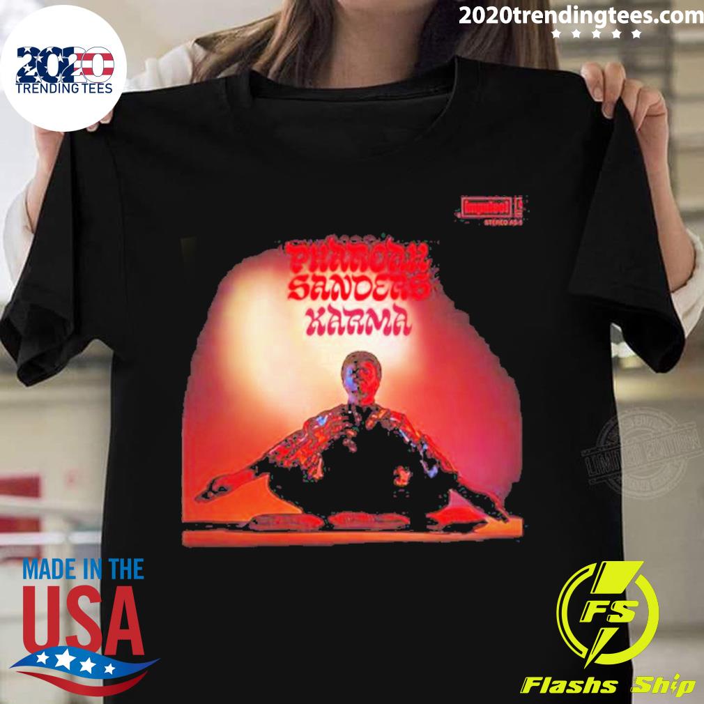 Official pharoah Sanders Karma Cover - Adult & Kids T-Shirts, Sweatshirts & Hoodies apparel design preview 1