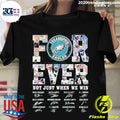Official philadelphia Eagles Forever Not Just When We - Adult & Kids T-Shirts, Sweatshirts & Hoodies apparel design preview 1