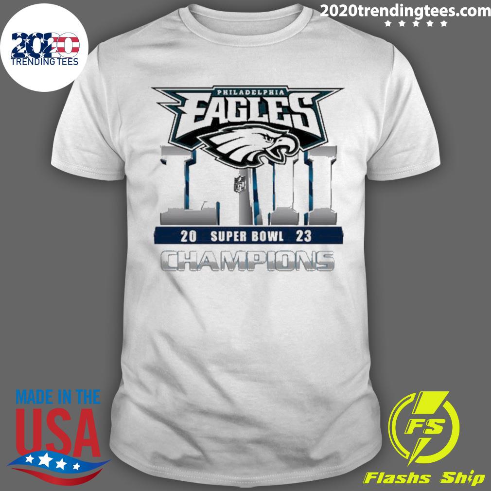 Official philadelphia Eagles Nfc Championship 2023 - Adult & Kids T-Shirts, Sweatshirts & Hoodies apparel design preview 1