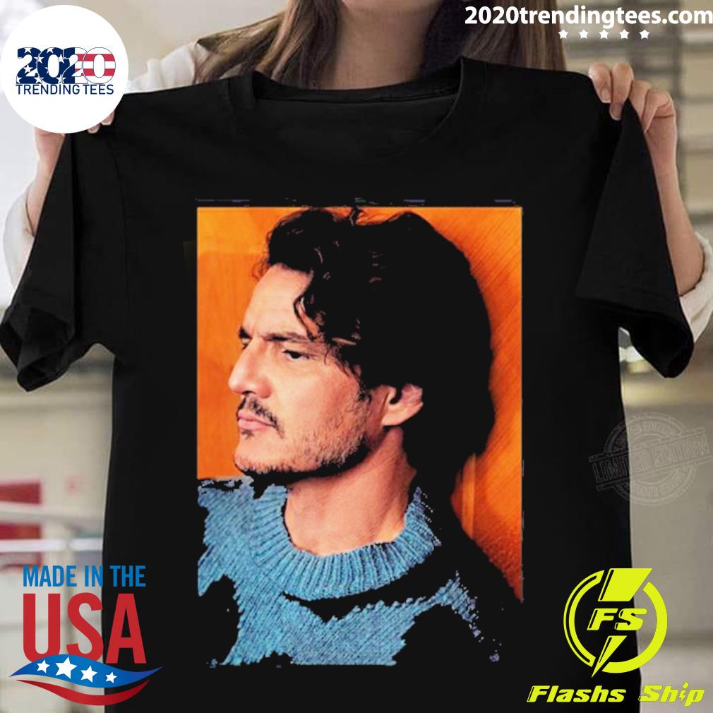 Official photoshoot Graphic Pedro Pascal - Adult & Kids T-Shirts, Sweatshirts & Hoodies apparel design preview 1