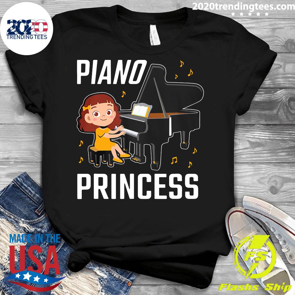 Official Piano Princess - Adult & Kids T-Shirts, Sweatshirts & Hoodies apparel design preview 3