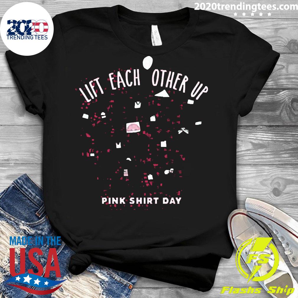 Official Pink Day 2022 Lift Each Other Up Cknw Kids - Adult & Kids T-Shirts, Sweatshirts & Hoodies apparel design preview 3