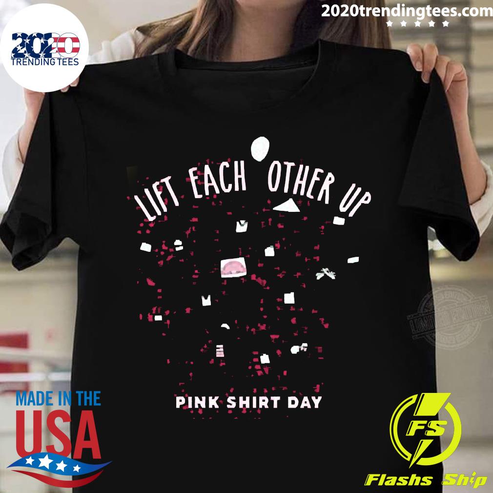 Official Pink Day 2022 Lift Each Other Up Cknw Kids - Adult & Kids T-Shirts, Sweatshirts & Hoodies apparel design preview 1