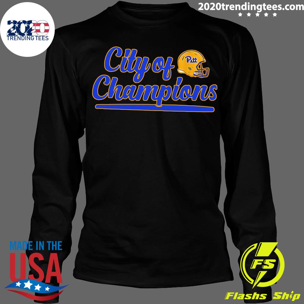 Official Pitt City of Champions - Adult & Kids T-Shirts, Sweatshirts & Hoodies apparel design preview 4