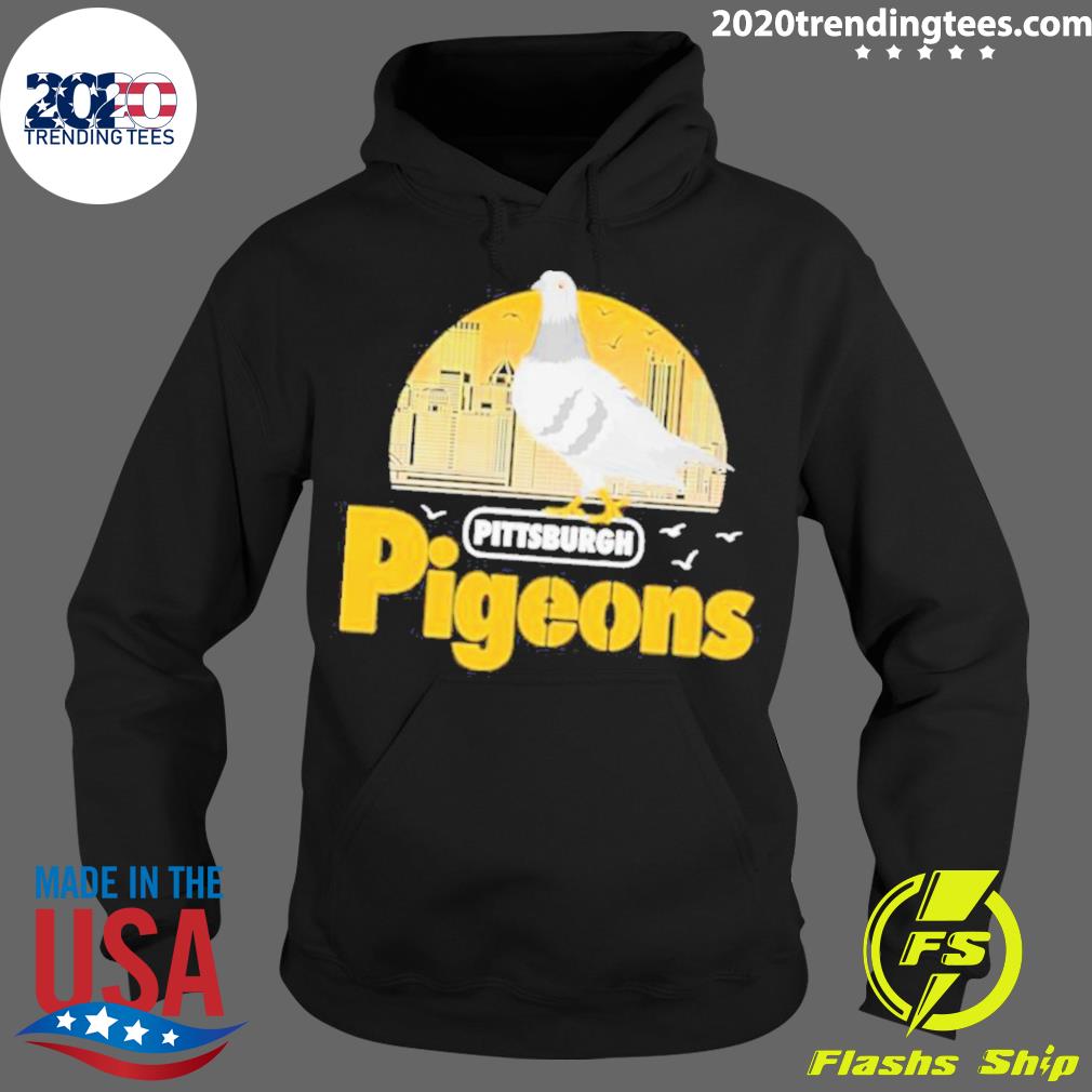Official pittsburgh Pigeons Bird - Adult & Kids T-Shirts, Sweatshirts & Hoodies apparel design preview 2