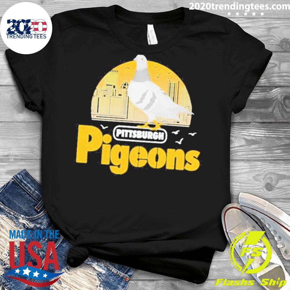 Official pittsburgh Pigeons Bird - Adult & Kids T-Shirts, Sweatshirts & Hoodies apparel design preview 3