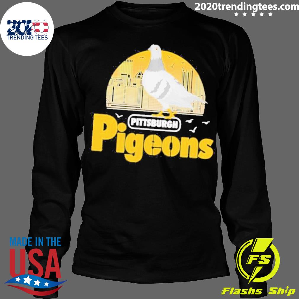 Official pittsburgh Pigeons Bird - Adult & Kids T-Shirts, Sweatshirts & Hoodies apparel design preview 4
