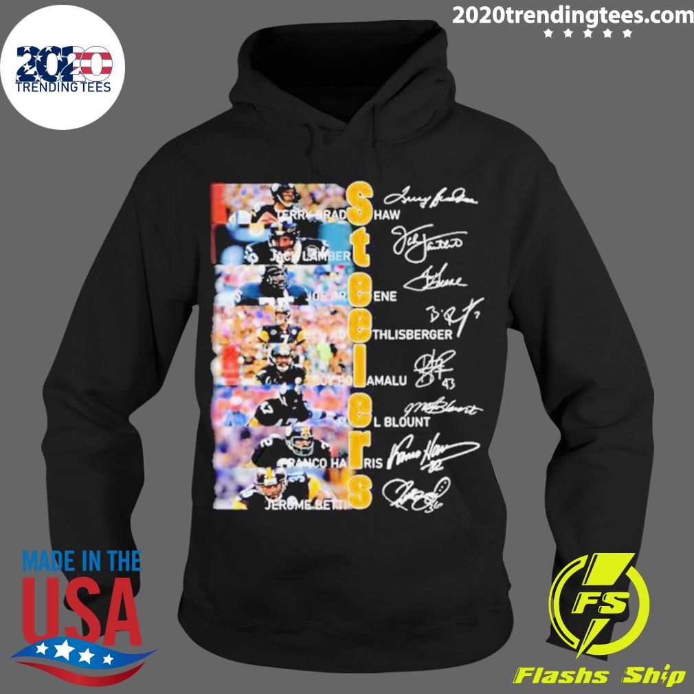 Official pittsburgh Steelers Football Team Players - Adult & Kids T-Shirts, Sweatshirts & Hoodies apparel design preview 2