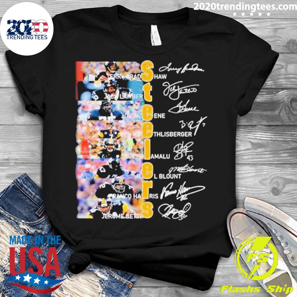 Official pittsburgh Steelers Football Team Players - Adult & Kids T-Shirts, Sweatshirts & Hoodies apparel design preview 3
