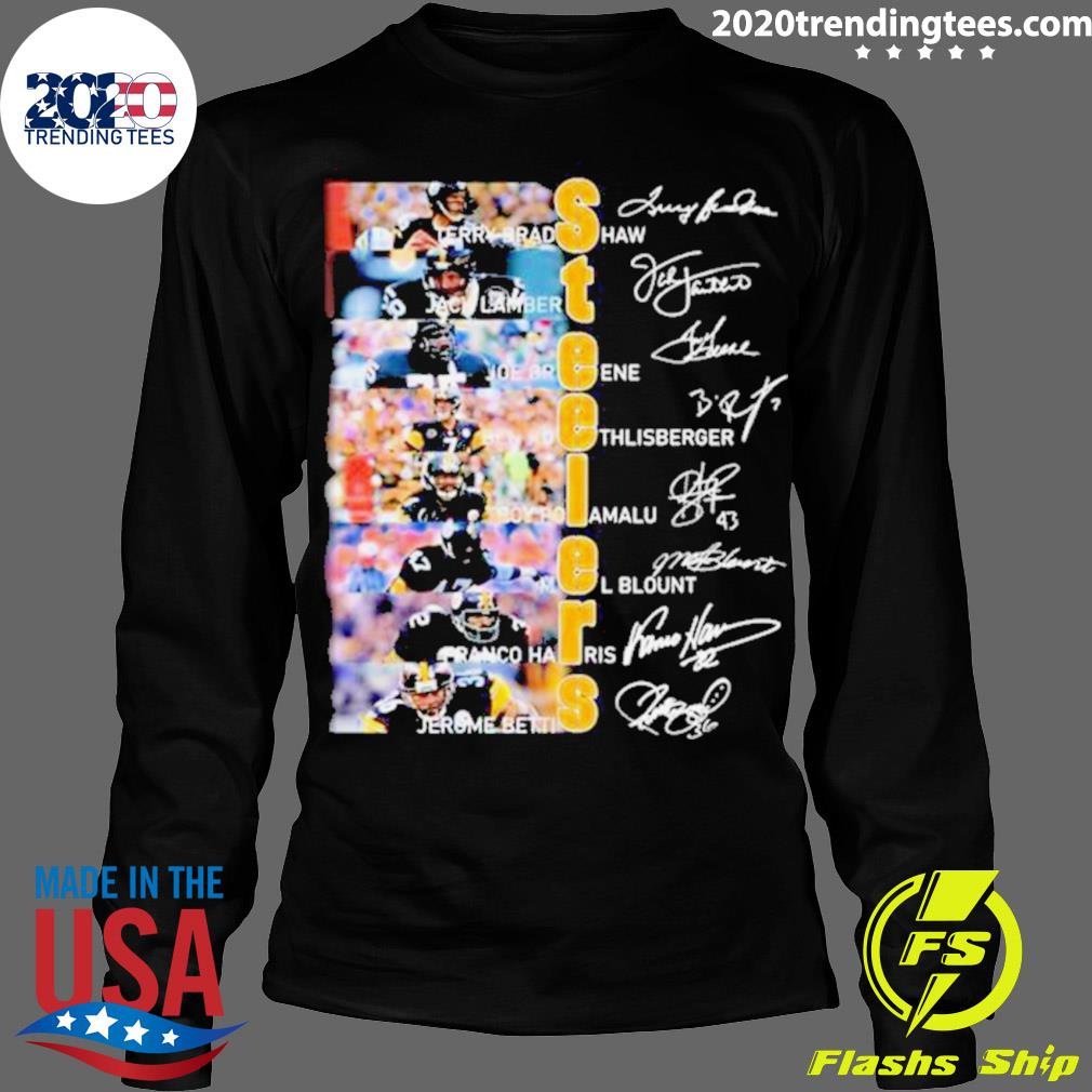 Official pittsburgh Steelers Football Team Players - Adult & Kids T-Shirts, Sweatshirts & Hoodies apparel design preview 4