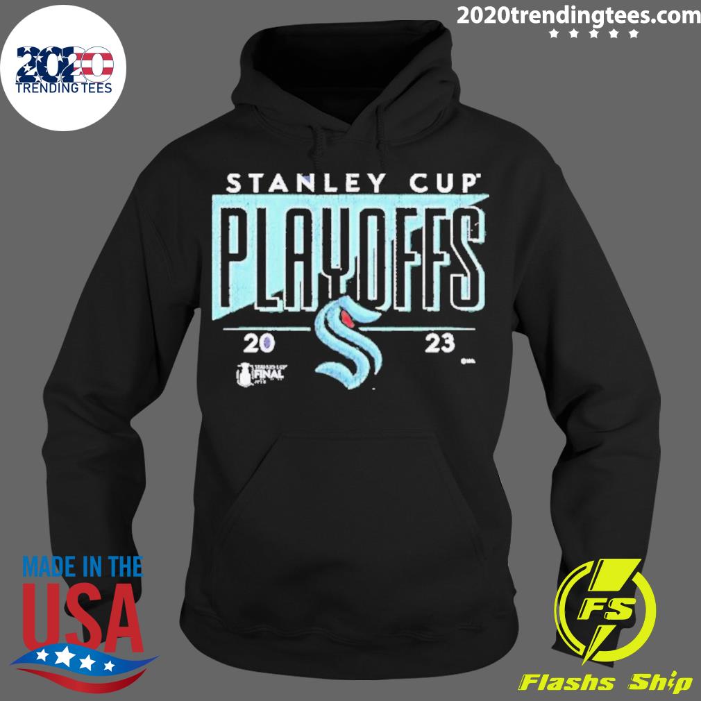 Official play Off Bound Go Kraken Stanley Cup 2023 - Adult & Kids T-Shirts, Sweatshirts & Hoodies apparel design preview 2