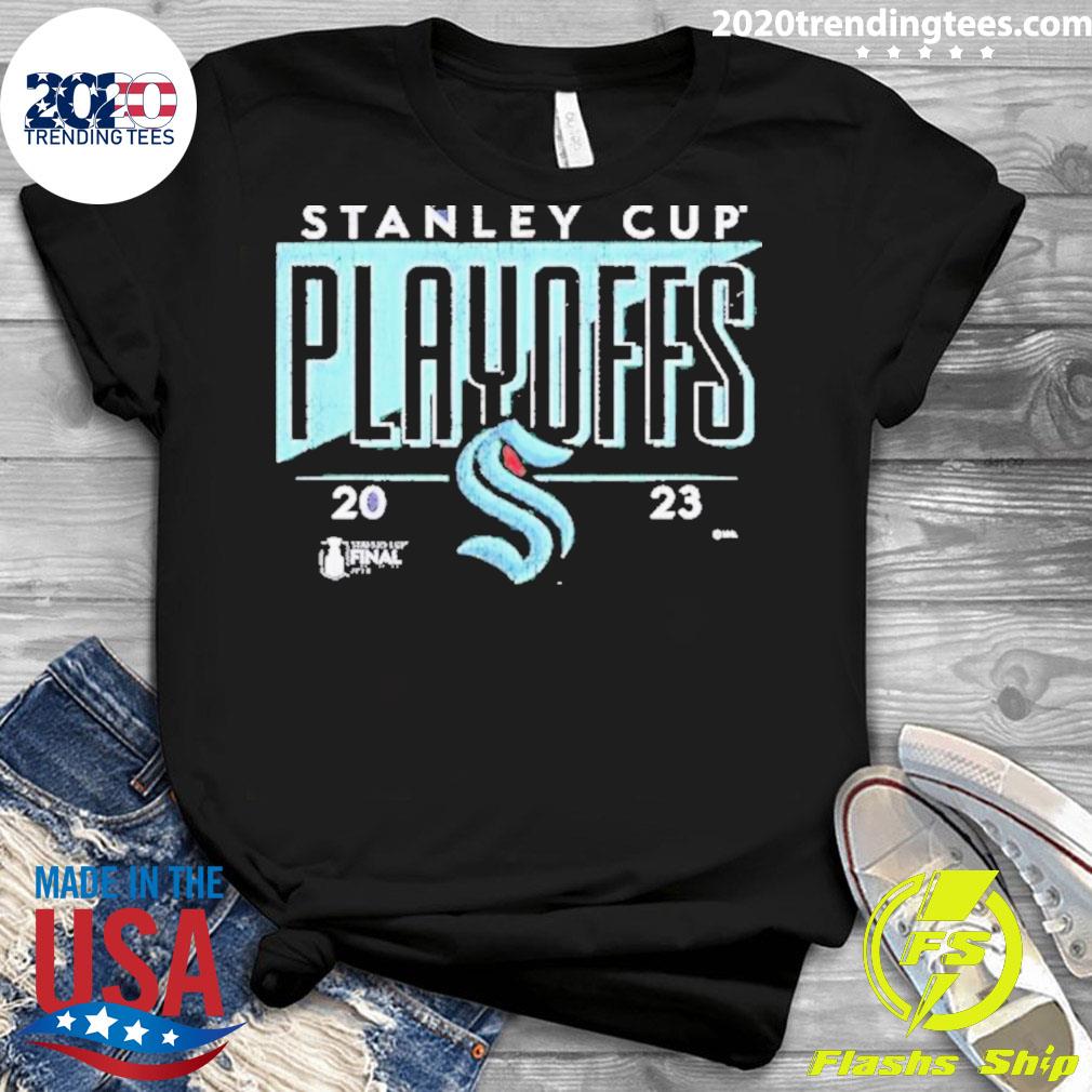 Official play Off Bound Go Kraken Stanley Cup 2023 - Adult & Kids T-Shirts, Sweatshirts & Hoodies apparel design preview 3