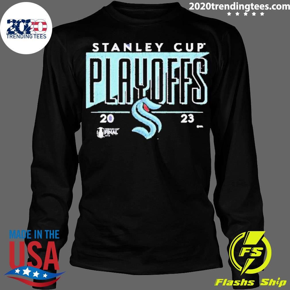 Official play Off Bound Go Kraken Stanley Cup 2023 - Adult & Kids T-Shirts, Sweatshirts & Hoodies apparel design preview 4