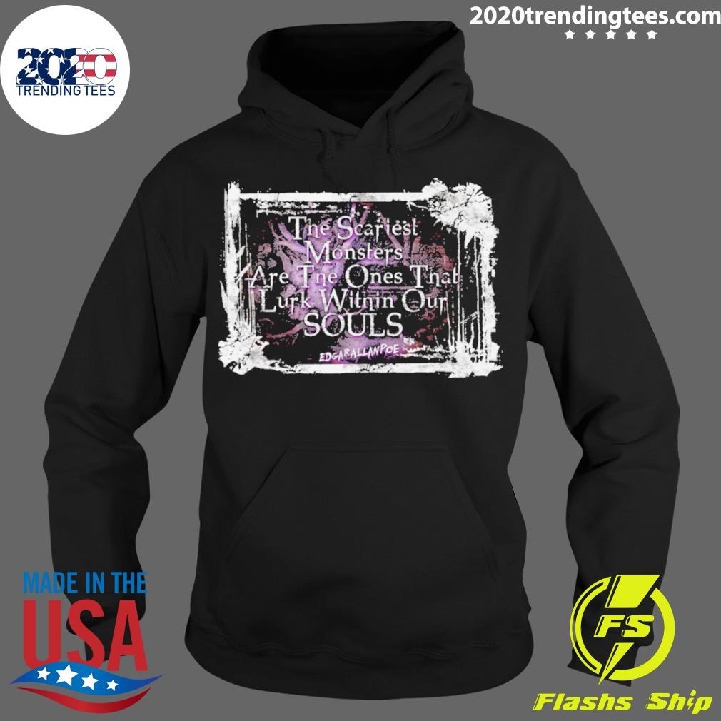 Official poe's Scariest Monsters - Adult & Kids T-Shirts, Sweatshirts & Hoodies apparel design preview 2