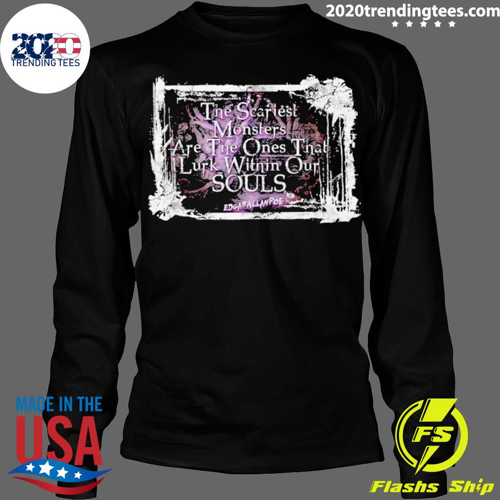 Official poe's Scariest Monsters - Adult & Kids T-Shirts, Sweatshirts & Hoodies apparel design preview 4