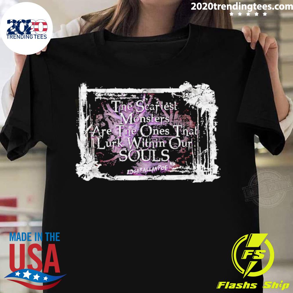 Official poe's Scariest Monsters - Adult & Kids T-Shirts, Sweatshirts & Hoodies apparel design preview 1