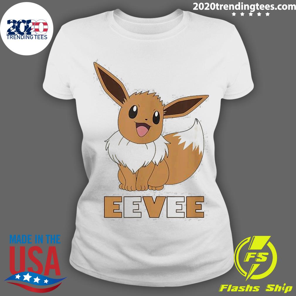 Official Pokemon EEVEE - Adult & Kids T-Shirts, Sweatshirts & Hoodies apparel design preview 3
