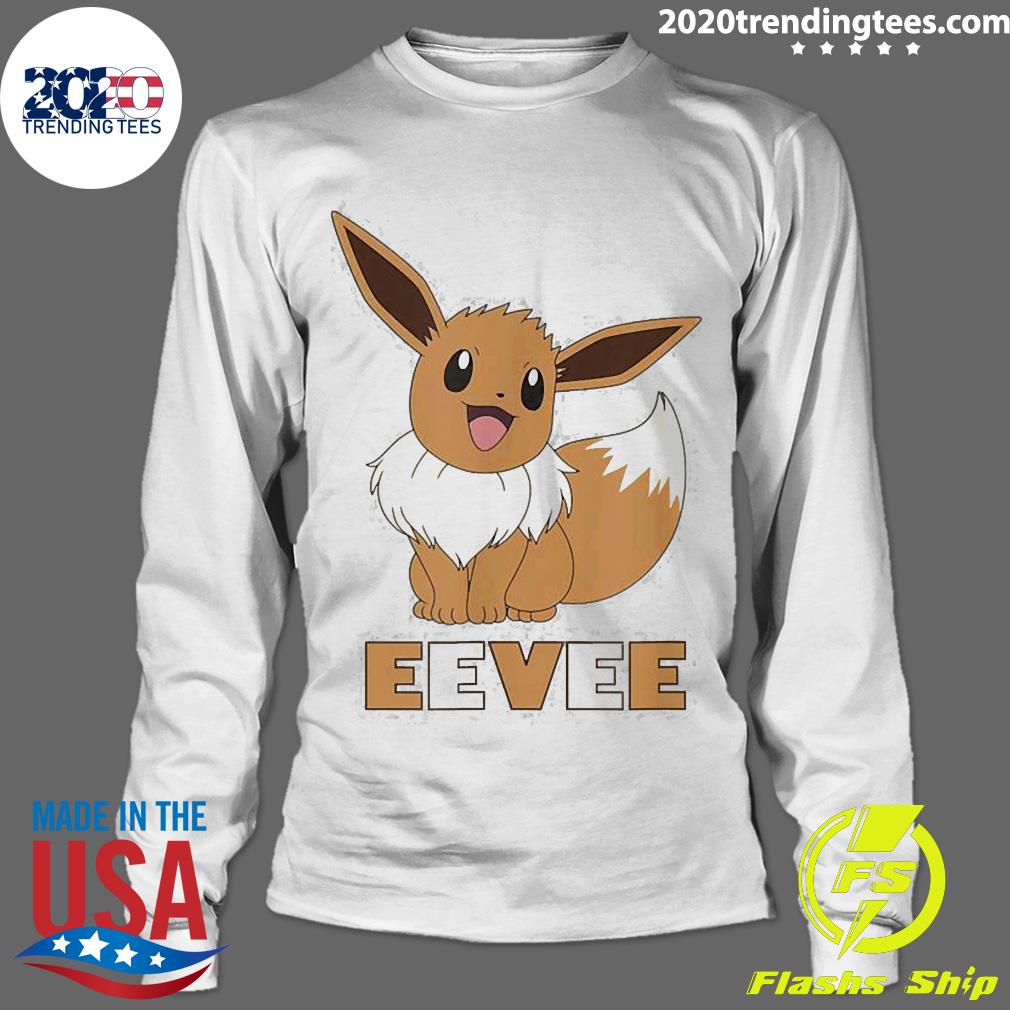 Official Pokemon EEVEE - Adult & Kids T-Shirts, Sweatshirts & Hoodies apparel design preview 4