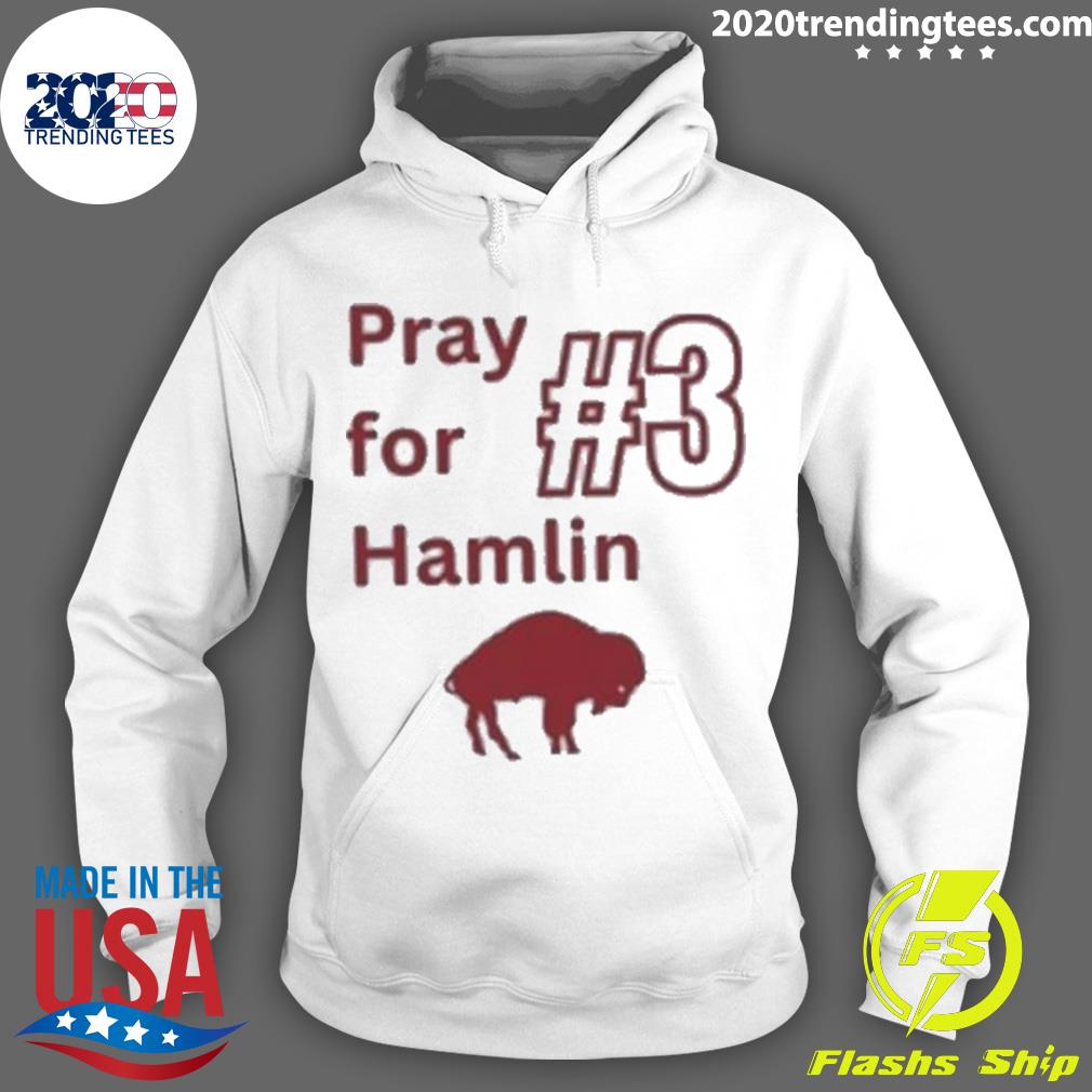 Official praying For Damar Hamlin 3 - Adult & Kids T-Shirts, Sweatshirts & Hoodies apparel design preview 2
