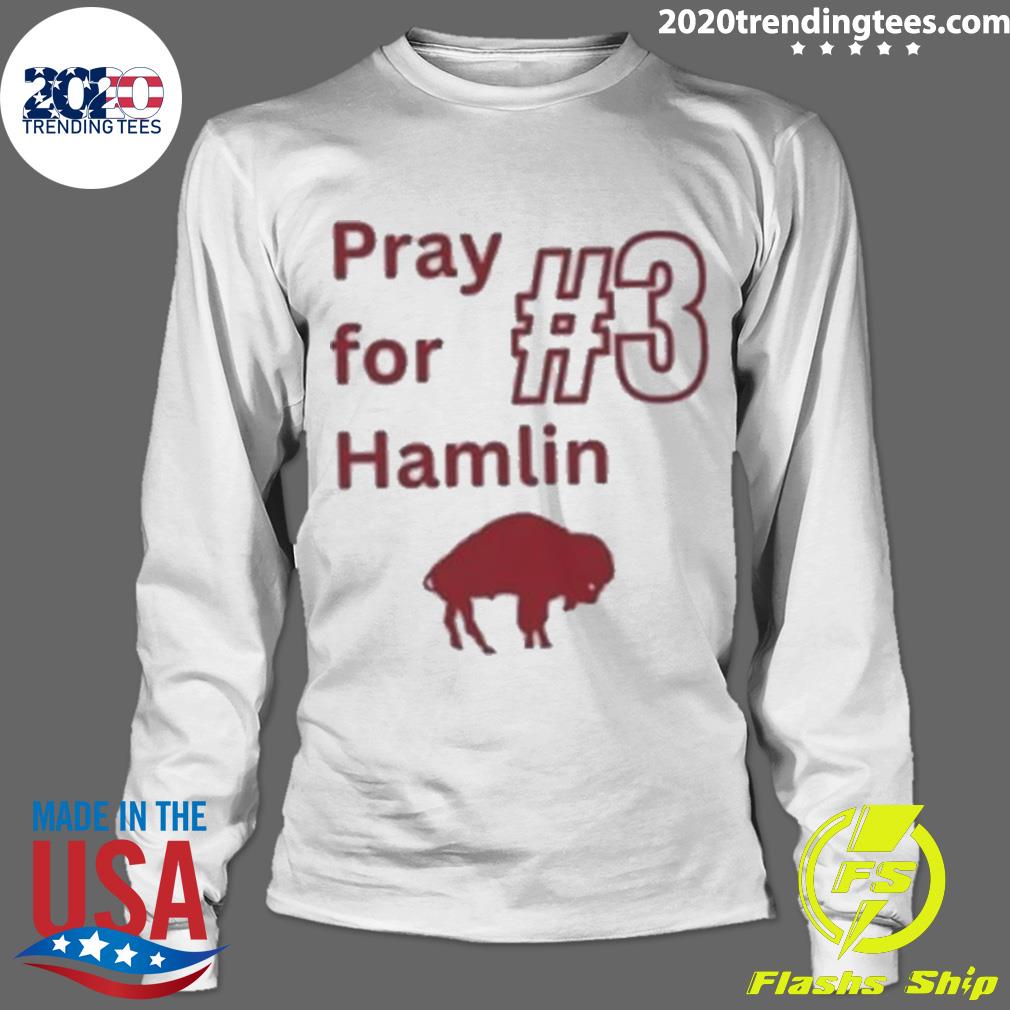 Official praying For Damar Hamlin 3 - Adult & Kids T-Shirts, Sweatshirts & Hoodies apparel design preview 4
