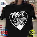 Official pre-K Let The Adventure Begin - Adult & Kids T-Shirts, Sweatshirts & Hoodies apparel design preview 1